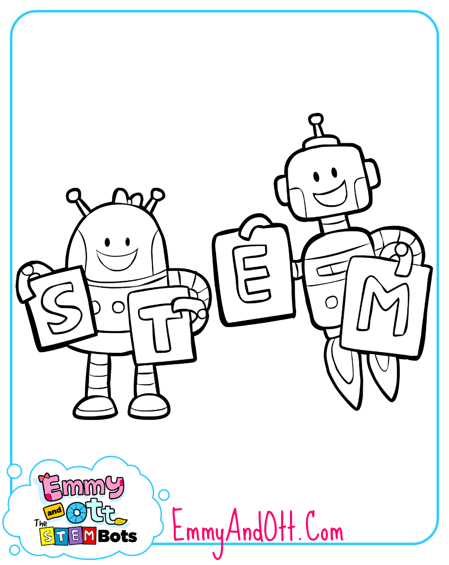 Stem Coloring Pages 1
