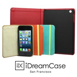 Vibrant 4 new colors of iPhone5 cases and redesigned iPad mini case with tray  are added to iDreamCase family.