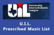 Texas UIL PML sheet music