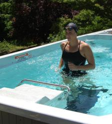 underwater treadmill, exercise spa, swim spa, endless pool, exercise pool, water jogging
