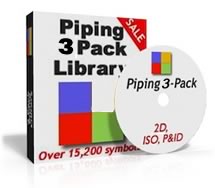 3-Pack Piping - Software for AutoCAD and LT