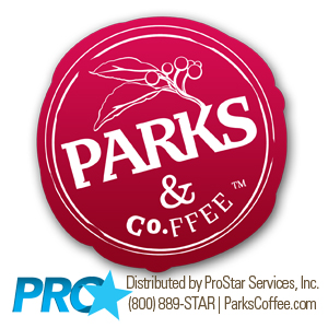 Parks Coffee, distributed by ProStar Services, Inc.