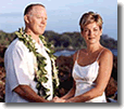 Vow Renewal Couple in Hawaii