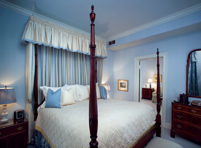 World-class accommodations at The Bernards Inn.
