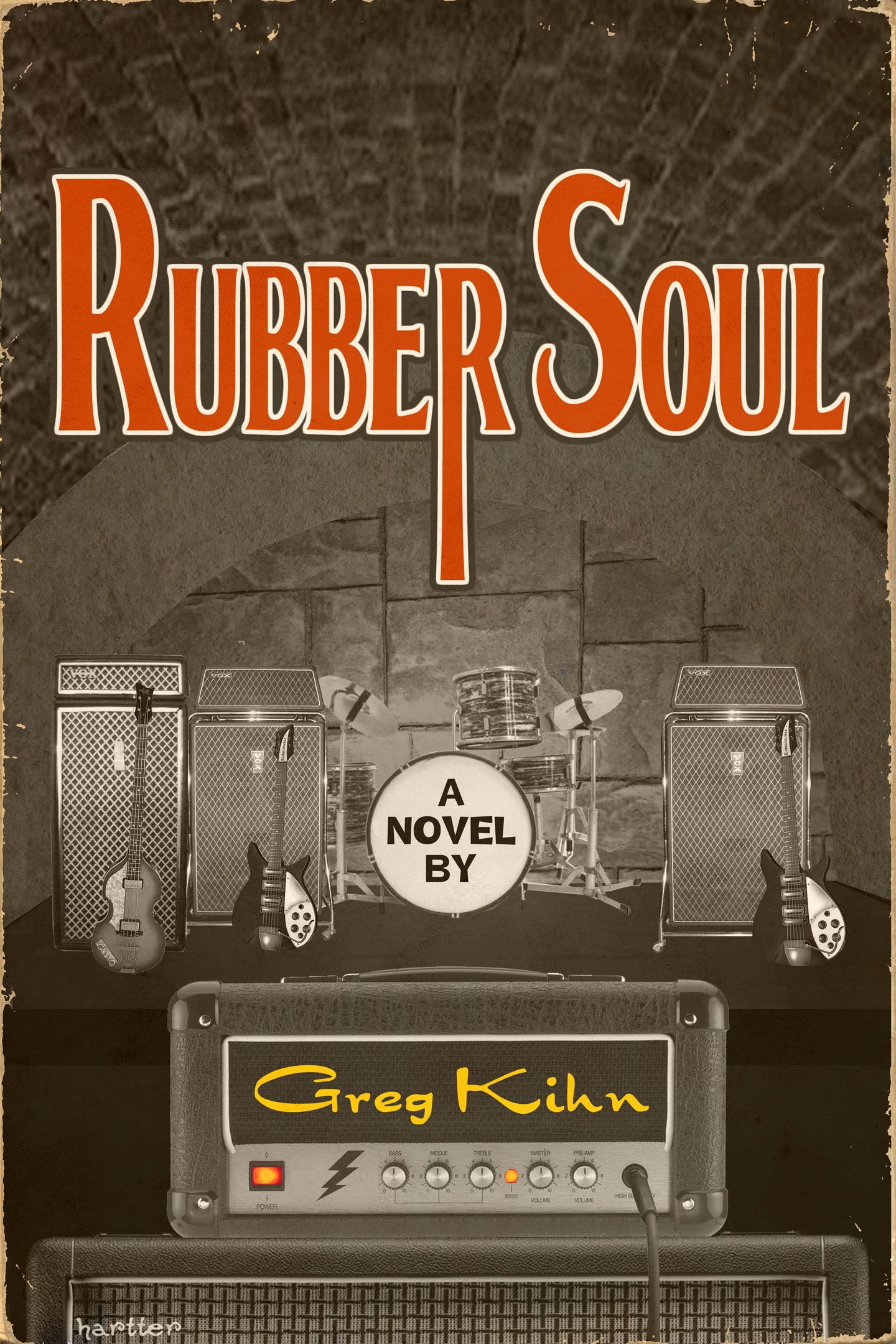 Rubber Soul, the fifth Novel from Greg Kihn, featuring The Beatles Themselves, released in 2013. Buy both PAINTED BLACK and RUBBER SOUL together as a special book bundle at GregKihn.com.