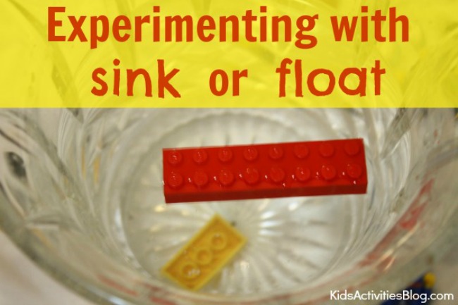 Over 10 Fun Ideas To Play With Water And A Sink Or Float