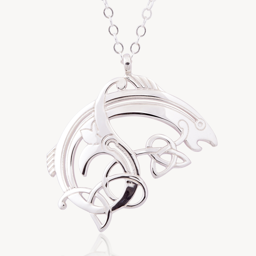Salmon of Knowledge Pendant at CelticPromise.com