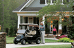 The Club Car Precedent Signature Edition golf car makes stylish and affordable neighborhood transportation.