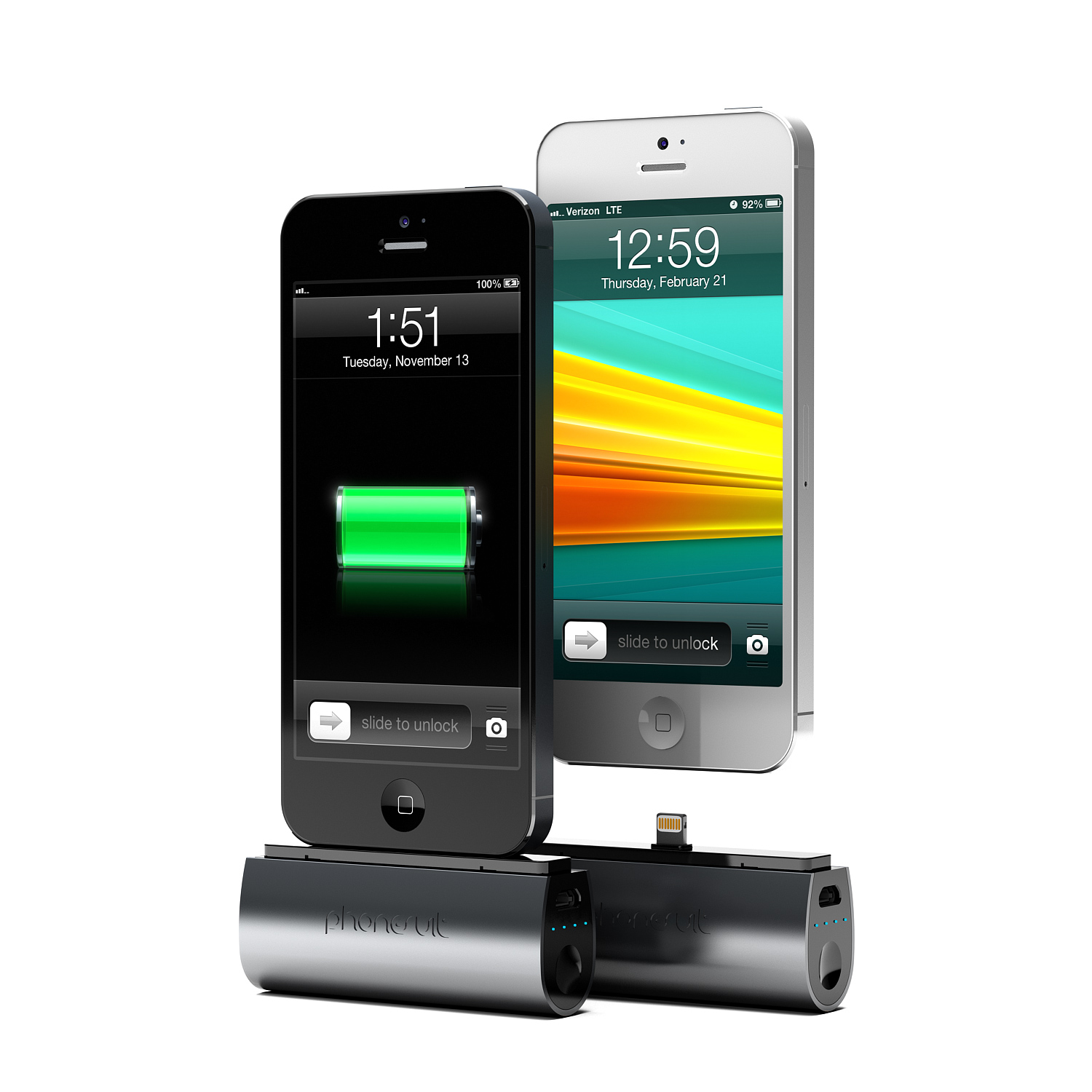 PhoneSuit Flex Battery Pack para iPhone 5 en el #2013CES