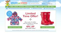 Wellies And Worms 10% Sale Promotion