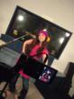 Amy making her first music video, Vocalessence, at Theta Sound Studio, Burbank, California.