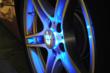 BWM Stock wheel lit by GloRyder Wheel Light