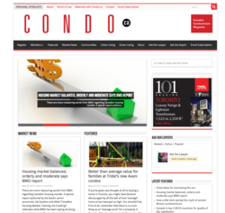 Home page of Condo.ca for May 28, 2013