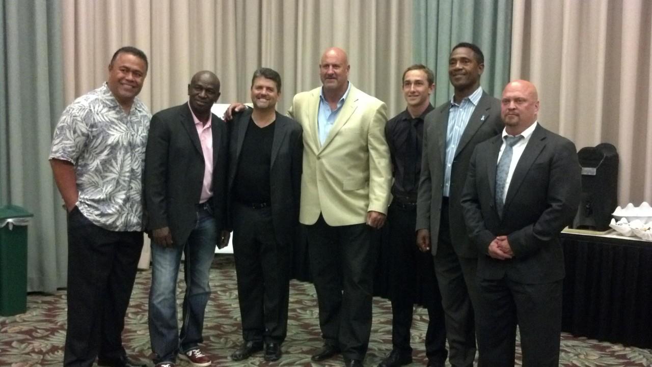 Pro Player Health Alliance Members With NFL Greats