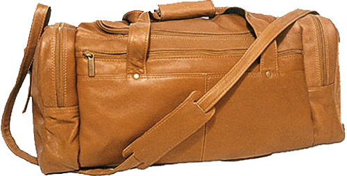 David King Leather Duffel Bag