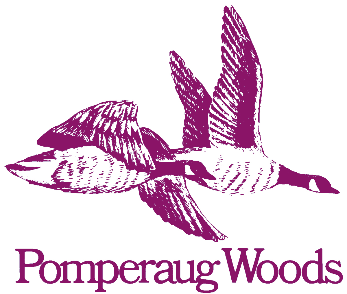 Pomperaug Woods Logo