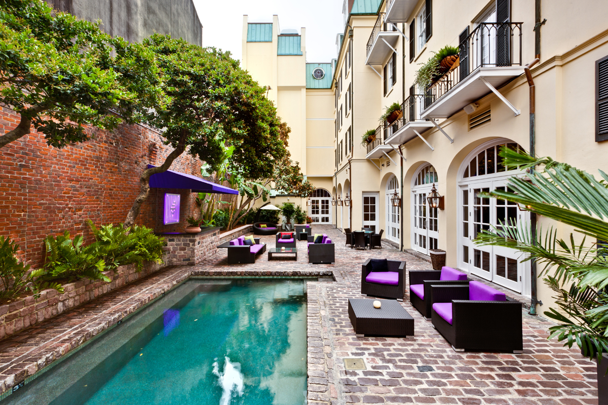 Hotel Le Marais, located in the French Quarter
