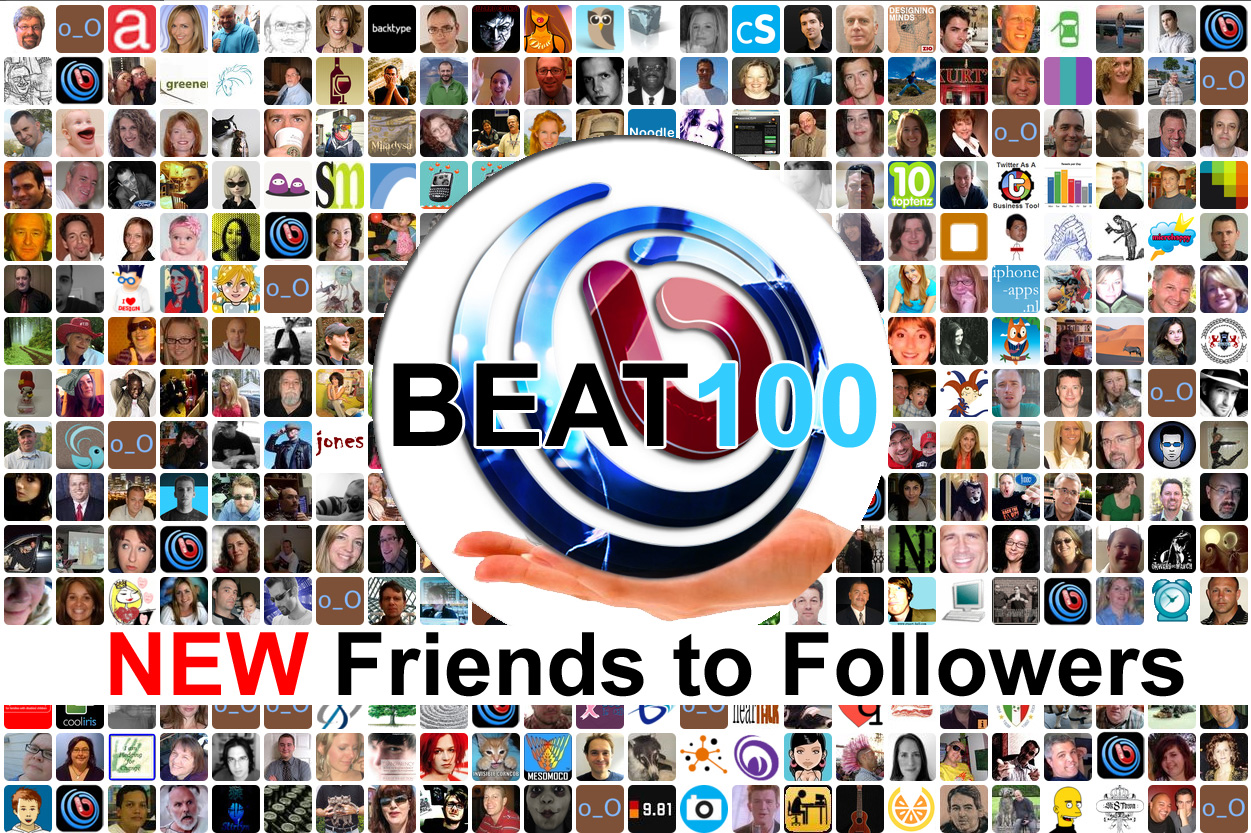 Follow And Make New Friends On BEAT100