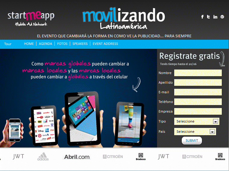 StartMeApp's 'Movilizando Latinoamérica - 11 July 2013 - Buenos Aires