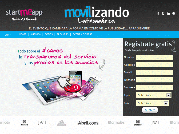 StartMeApp's 'Movilizando Latinoamérica - 11 July 2013 - Buenos Aires