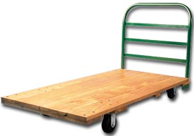 Medium Duty Hard Wood Platform Truck