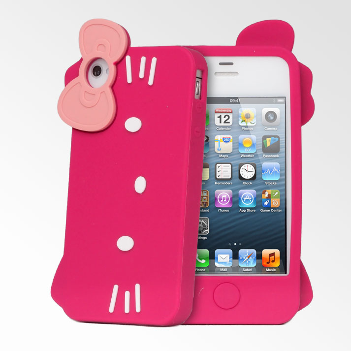 Lollimobile Hello Kitty Bow Cam iPhone 4 Case