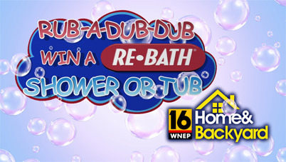 ReBath Northeast and WNEP announce “Rub a Dub Dub, Win a ReBath Shower or Tub” giveaway for July 2013