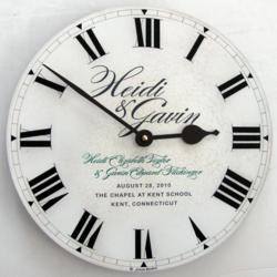 Wedding Invitation Clock