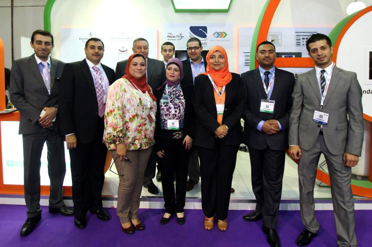 The Hotel Link Solutions Egypt & Libya team at the Arabian Travel Market