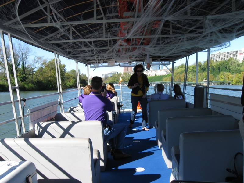 taking a cruise on NavCal River Rides