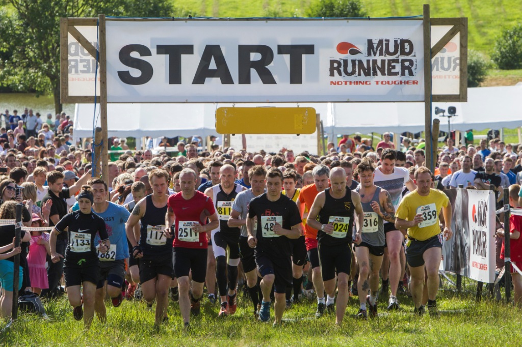 The start of Mud Runner Oblivon