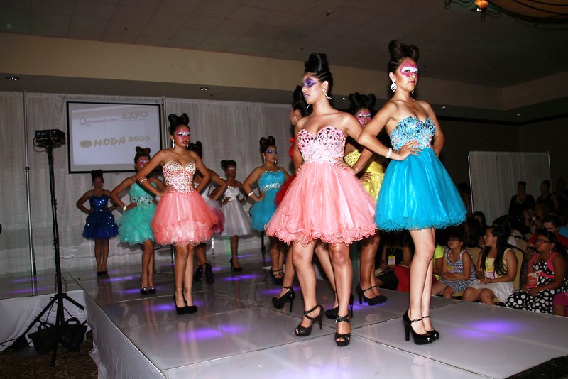 Quinceanera.com Expo and Fashion Show in Orange County.