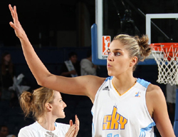 Elena Delle Donne, the Women’s National Basketball Association (WNBA)/Chicago Sky player, who is coming off one of the best rookie debuts in WNBA history