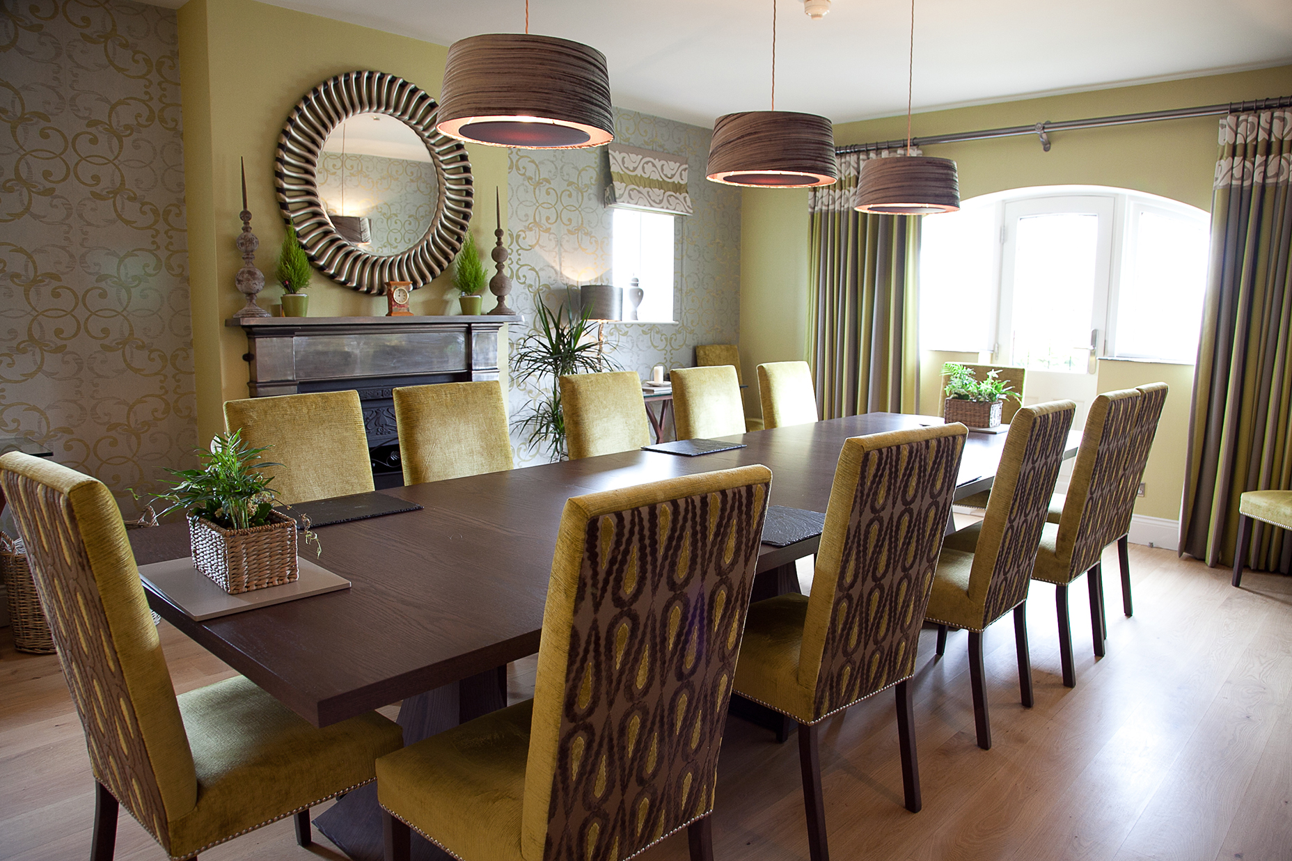 Dining Room at Homefield Grange Detox Retreat Wellness Centre and Healthy Weight Loss Spa