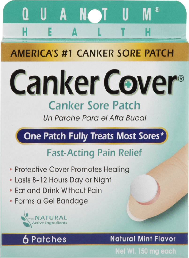 Canker Cover fully treats most canker sores in just 24 hours.