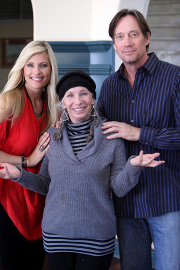 Brenda Epperson, Pepper Jay, and Kevin Sorbo