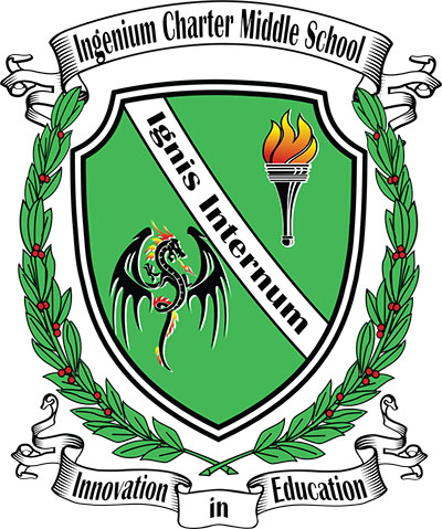 Ingenium Charter Middle School Crest