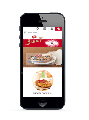 Biscoff Website Redesign Mobile