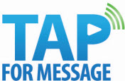Tap For Message Logo and Instructions