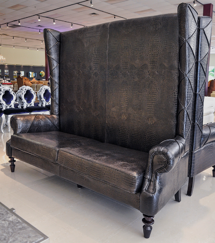 Vigo Leather Luxury High Back Chair At The Interior Gallery