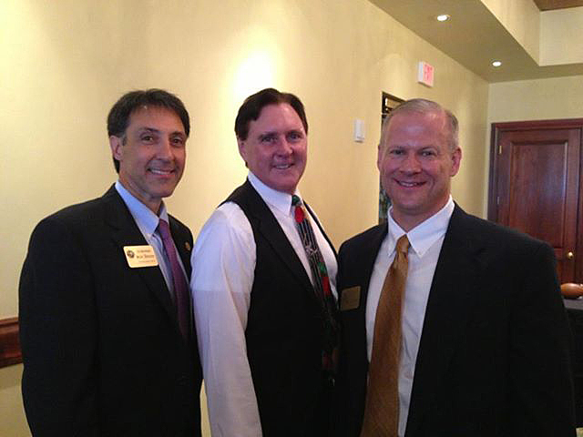 Bernard Walsh with FL State Attorney Ed Brodsky and Assistant State Attorney Art Jackman