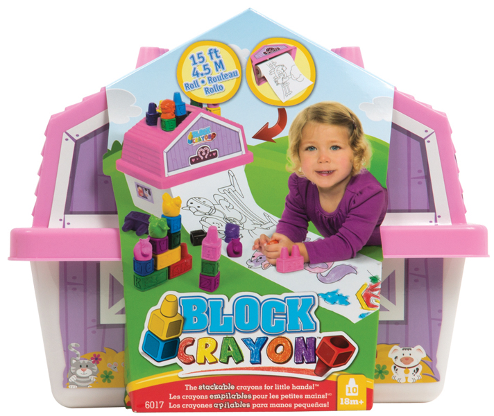 Block Crayon: Color & Stow Pony Stable
