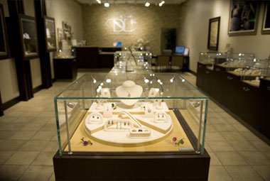 One of the many jewelry displays from the Wisconsin location