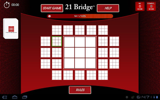 21 Bridge Game