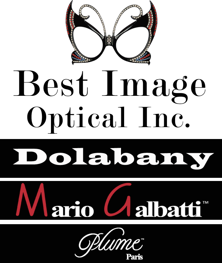 Best Image Optical showcasing Dolabany, Mario Galbatti, & Plume Paris