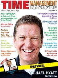 Michael Hyatt On The Cover of Issue 10 of Time Management Magazine.