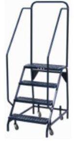 Rolling Ladder with Handrails