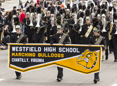 WHS Marching Bulldogs In NATO Parade of Nations