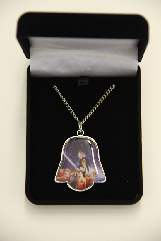 To celebrate the 30th anniversary of Return of the Jedi, Her Universe made this exclusive convention necklace. Only 1,250 were made but now a limited amount are available for our online fans.