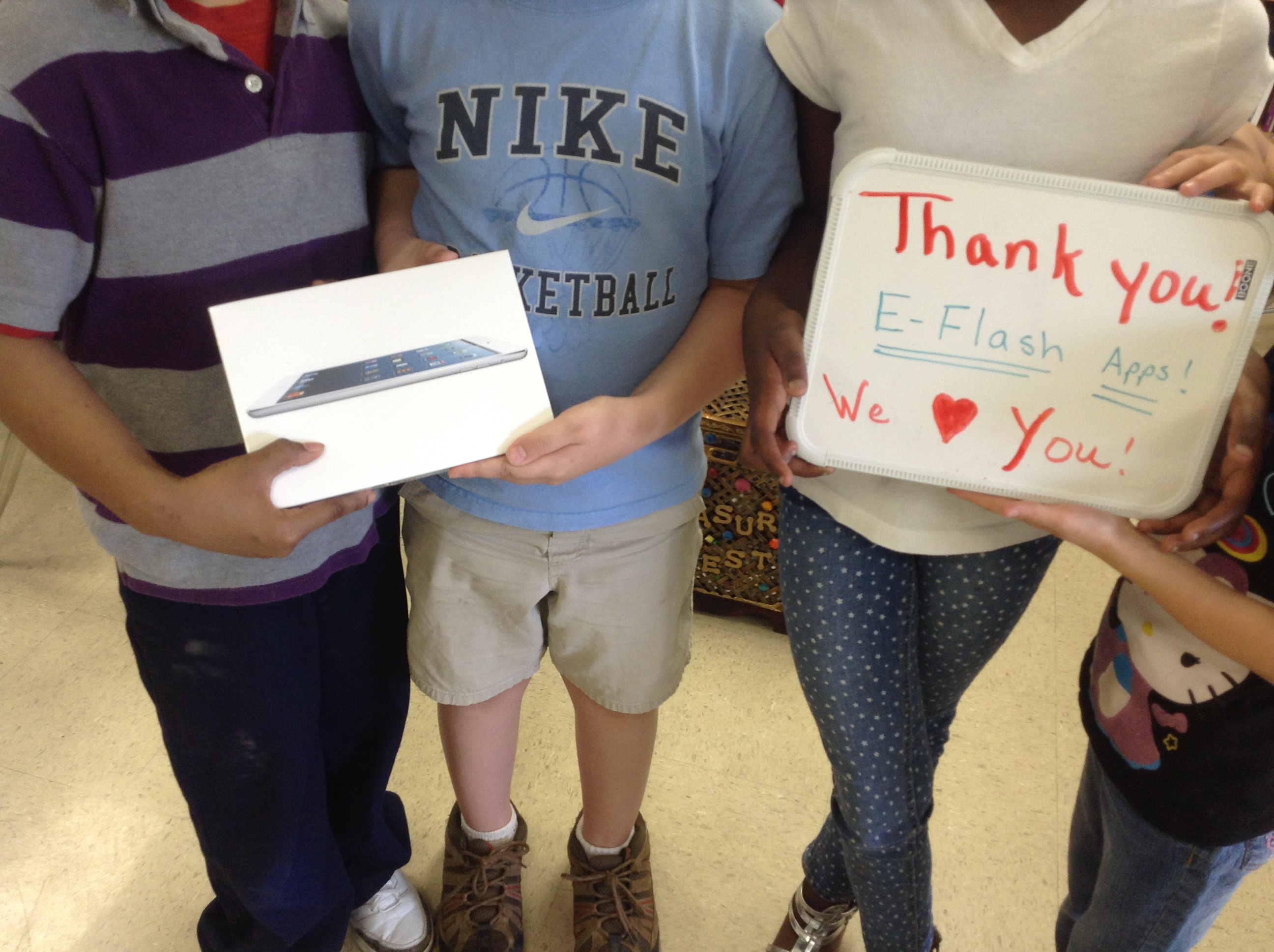 EFlashApps iPad Mini Giveaway Winners